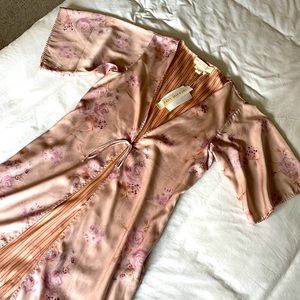 Saltwater Luxe Reversible Silk Kimono / Robe